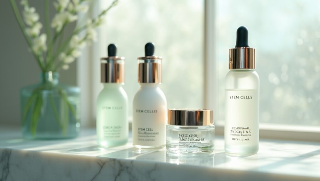 3つの種類から選ぶ幹細胞コスメ